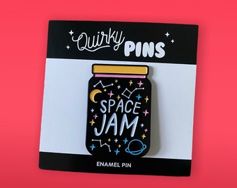 Space Jam emaille pins