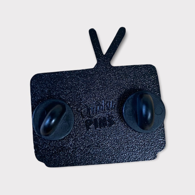 Scary Movies Vintage TV Enamel Pin image 4