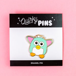 90s Furby Inspired  Enamel Pin