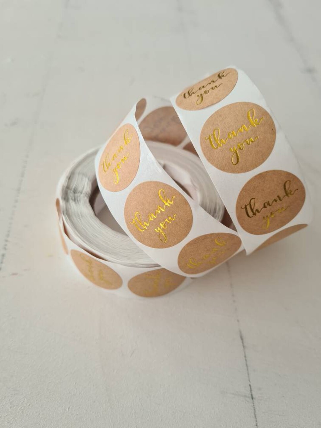 You Label Thank You Labels Self-adhesive From 10 Pieces. - Etsy