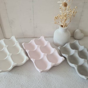 Egg holders in different colors