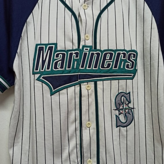 Vintage 90's Seattle Mariners Starter Jersey MLB Sports 