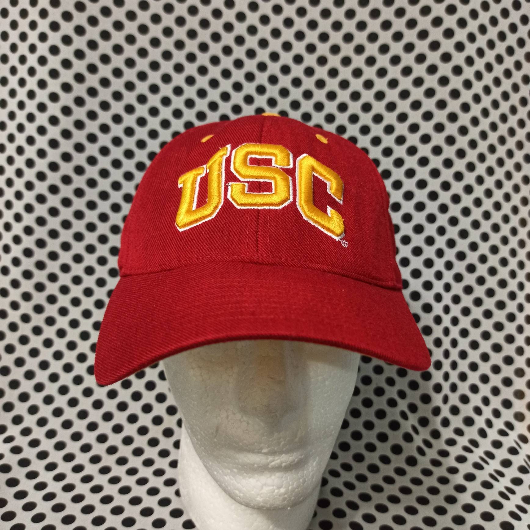 Vintage USC Trojans Football Cap Hat Big Logo American Etsy
