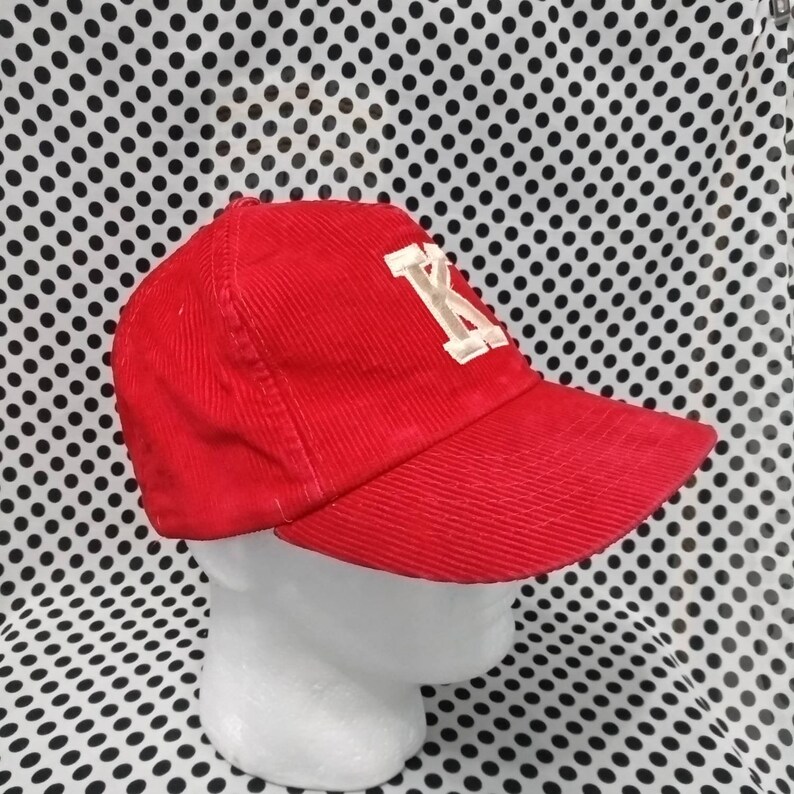 Corduroy Cap Hat Vintage Capital Letter K Hip hop Stylish Adjustable fits Hunting Hat Outdoor streetwear Trucker Hat Sportswear Swag