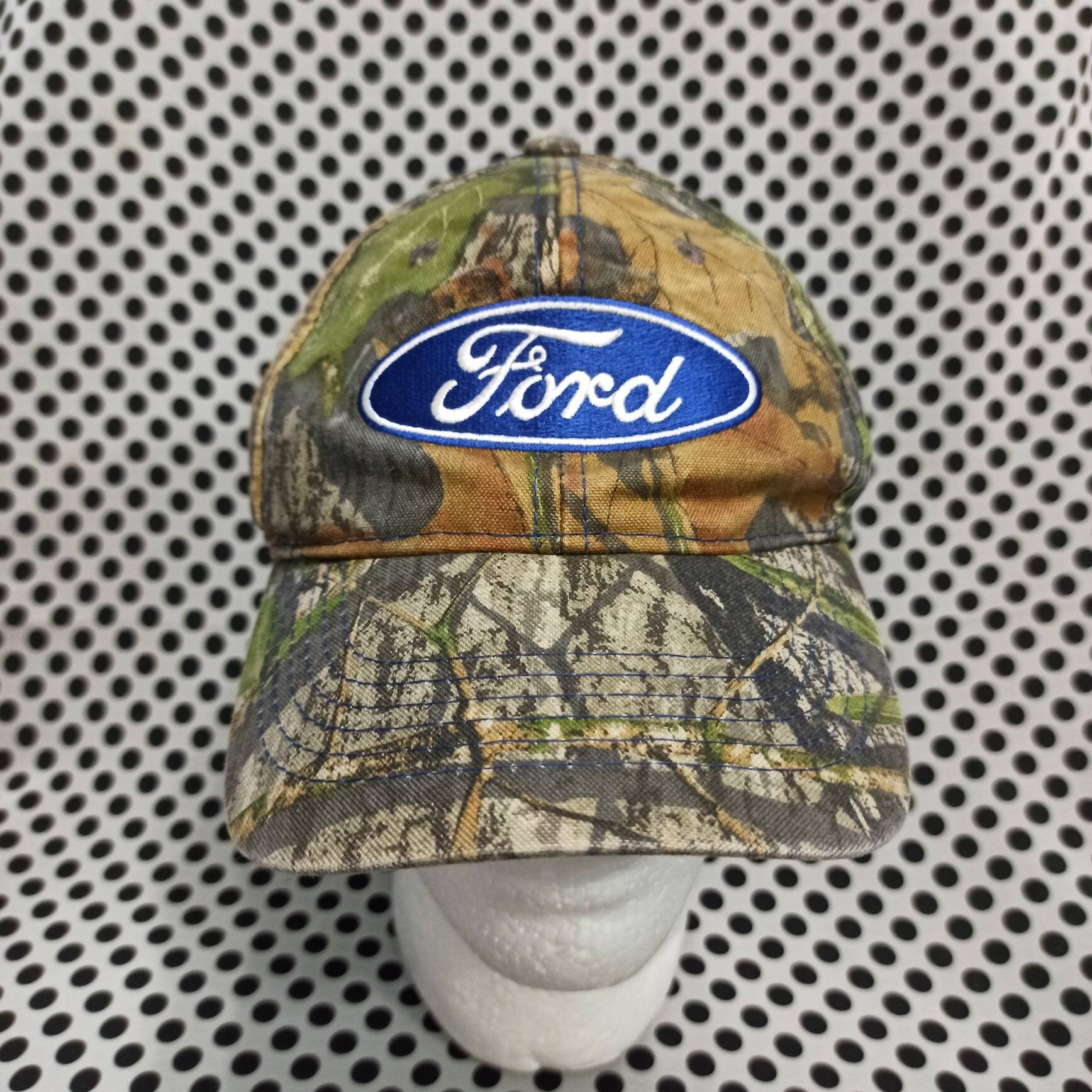 Vintage Ford Cap Hat Full Print Design Realtree Outdoor Etsy