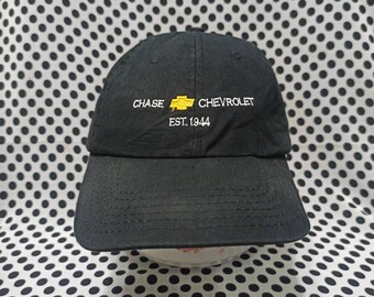 Vintage Chase Chevrolet Cap Hat Spell 