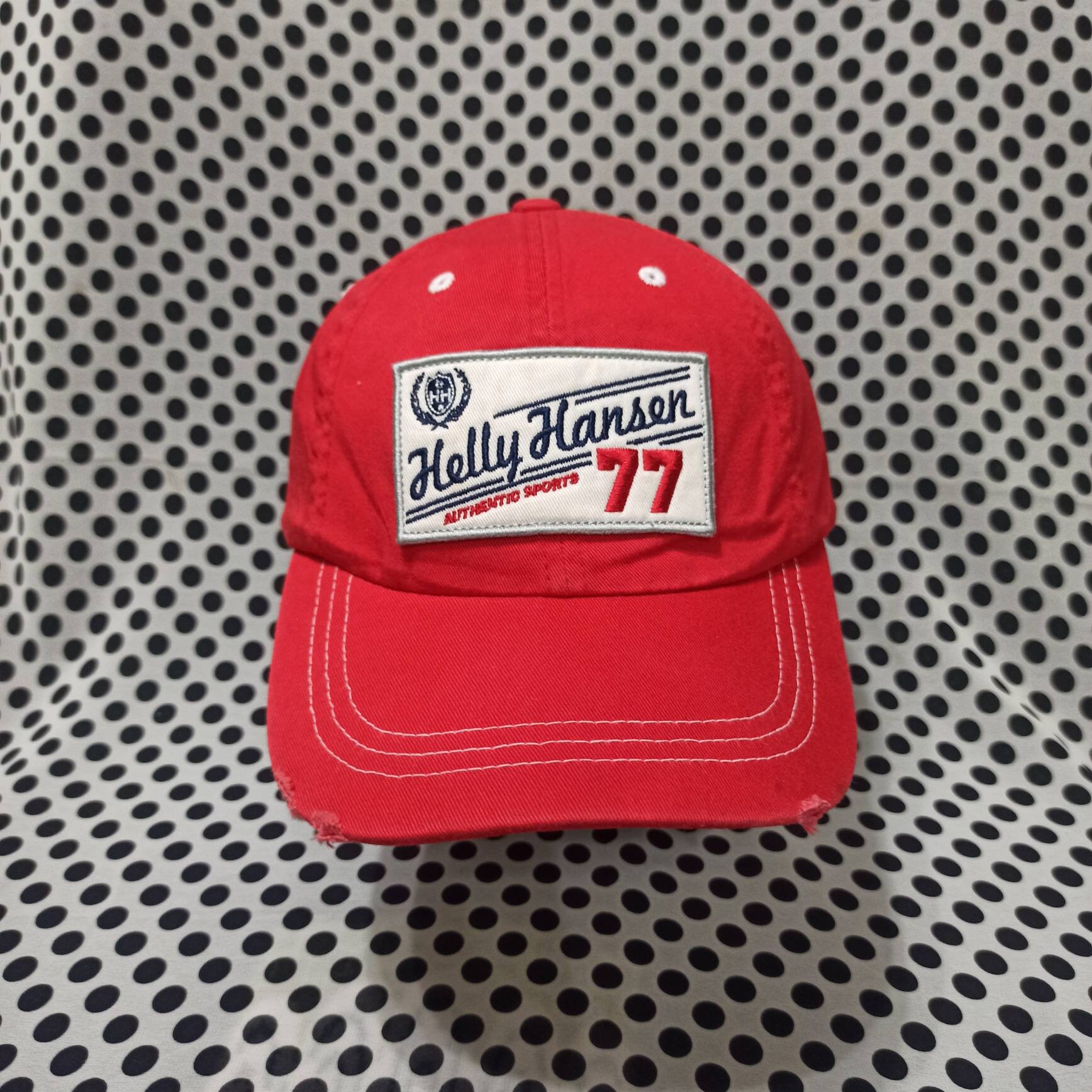 Vintage Helly Hansen Cap Hat, Spell Out Outdoor Streetwear Hat 