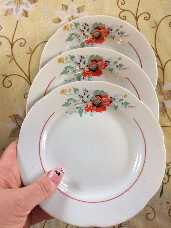 Plates Home & Living old dinner plates Porcelain Soviet Union 60s