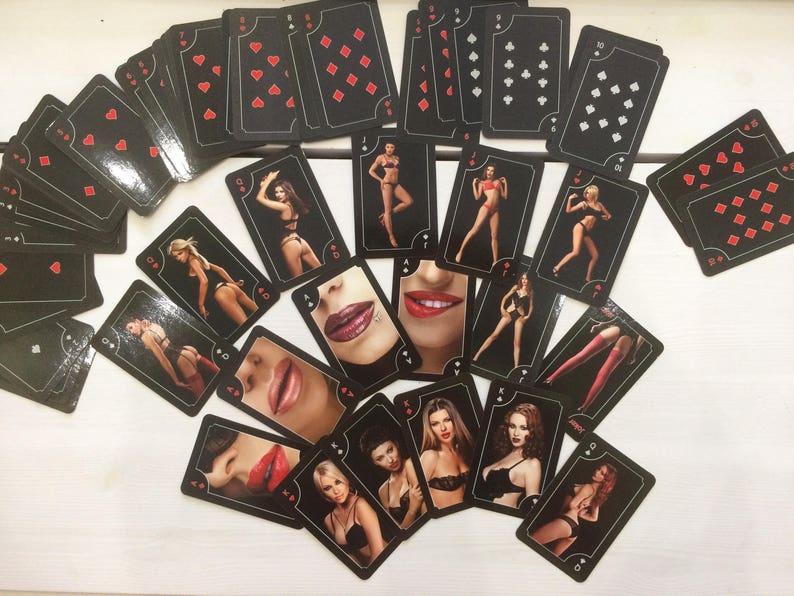Sexy girls playing cards sexy woman photos Poker cards naked image 3.