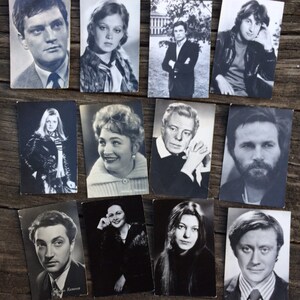 vecchie cartoline, carte d'epoca, star del cinema sovietico, attori sovietici, cartoline d'epoca, cinematografia dell'Unione Sovietica, personaggi famosi