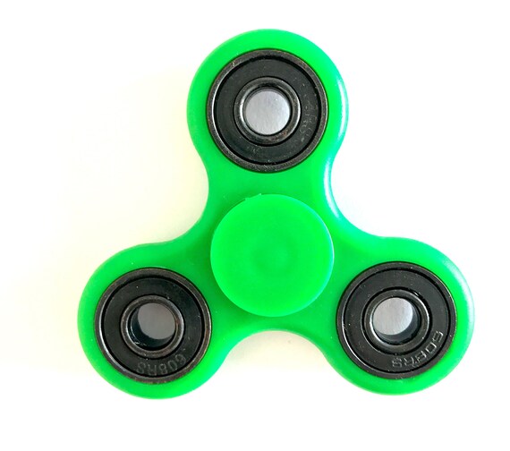 plastic fidget spinner