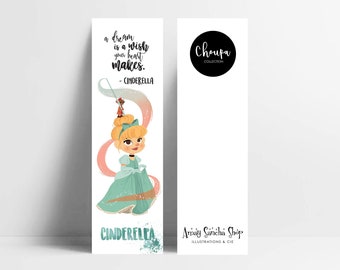 Cinderella Bookmark