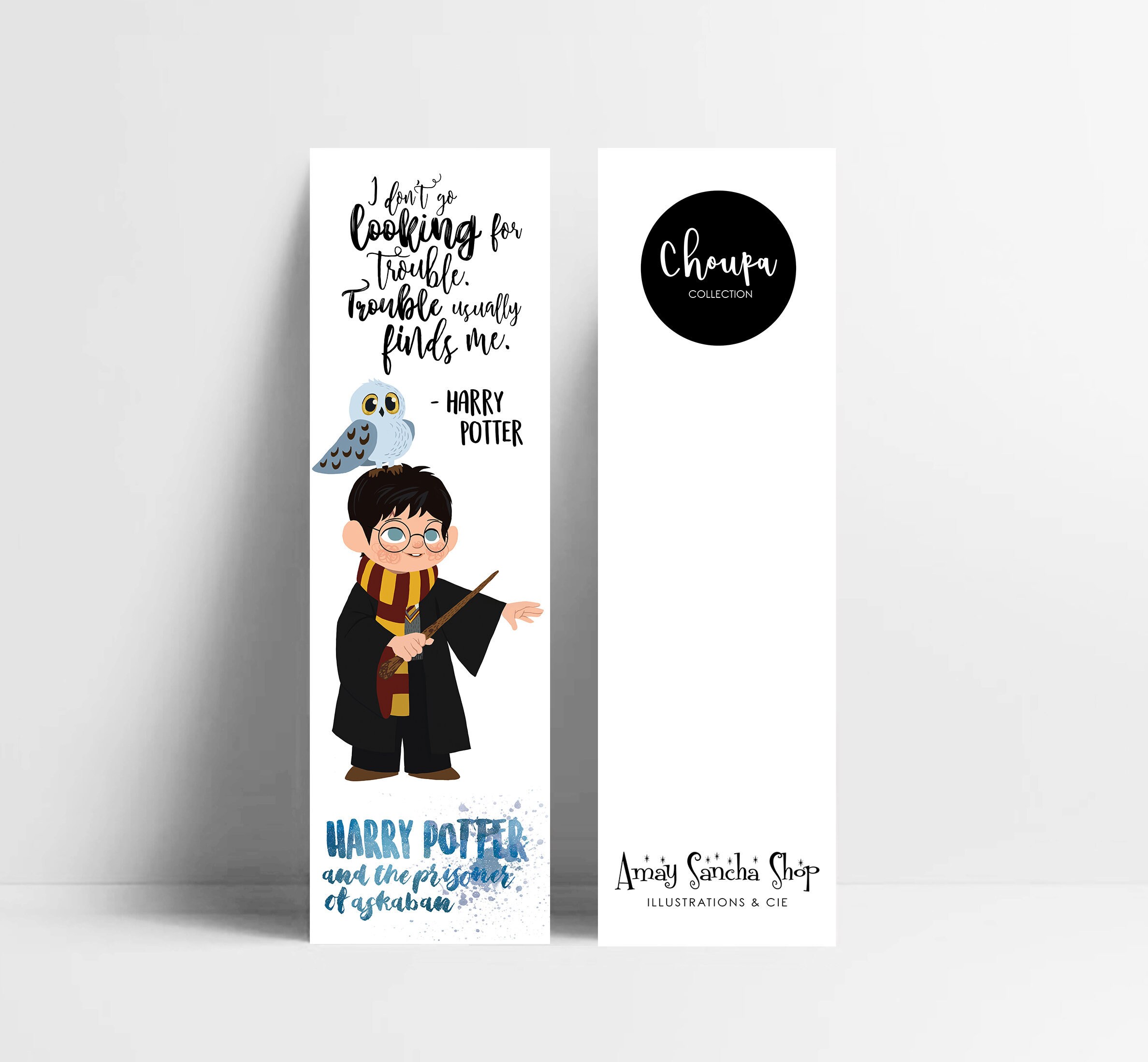 Harry Bookmarks Quote In French Or English Of Your Choice Etsy India