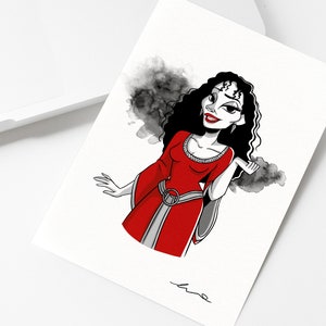 Carte Postale Gothel | Collection Les Vilaines