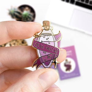 Pin's Felix Felicis, Hard Enamel image 1