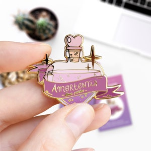 Pin&#39;s Amortentia, Love Potion, Hard Enamel
