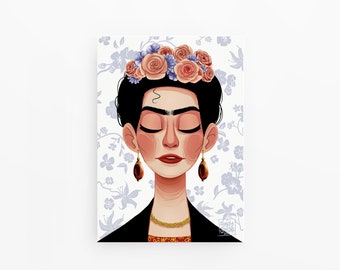 Illustration A4 by Frida, printed in France