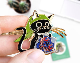 Pin's If Jackson were Link, Hard Enamel, Golden