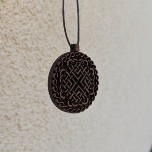 Celtic knot of love pendant necklace