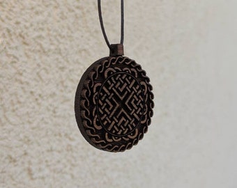 Celtic knot of love pendant necklace