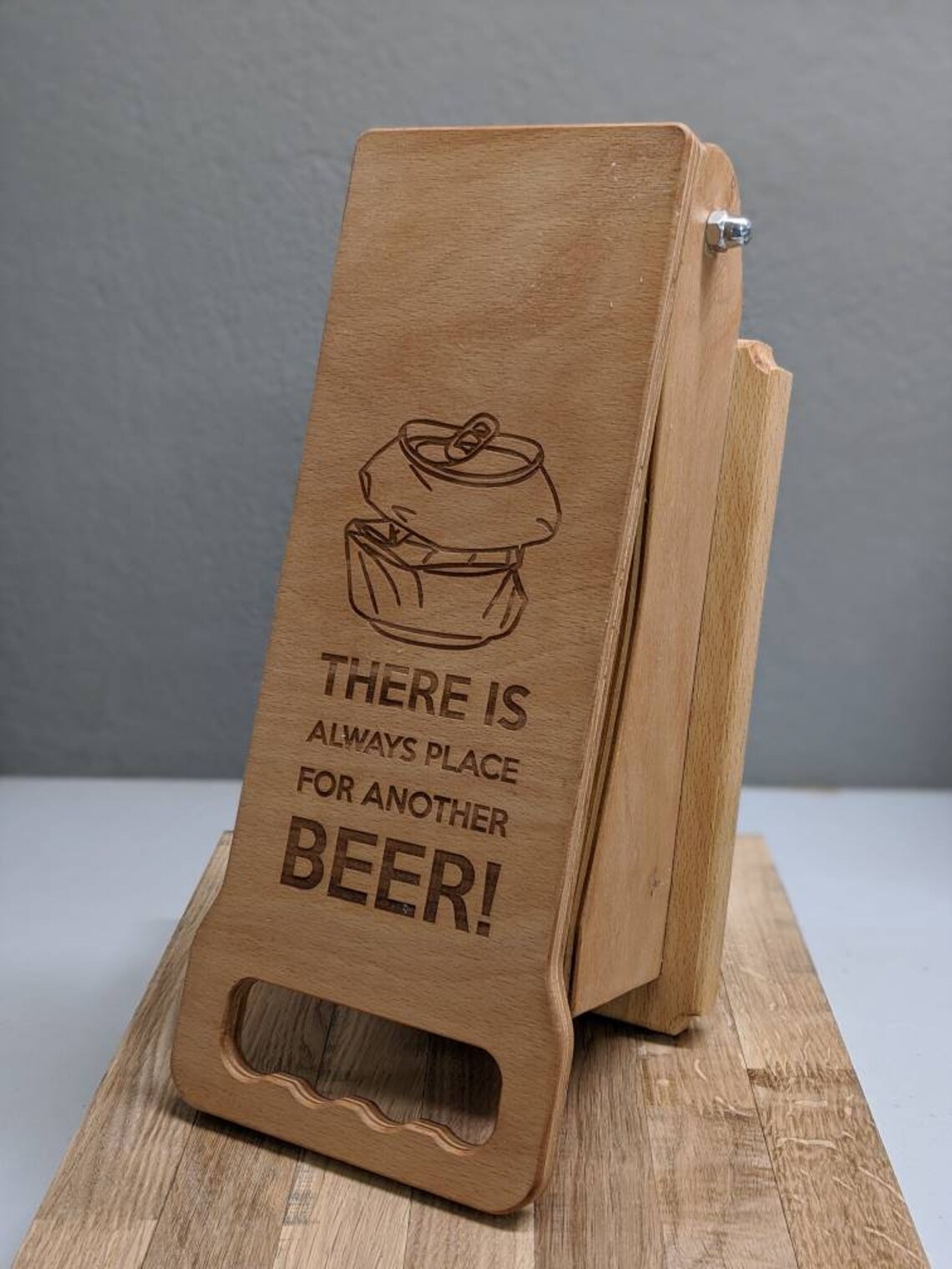 Beer can crusher Can recycle Wooden can crusher Wall mount can Etsy