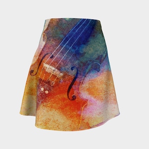 Violin Flare Skirt