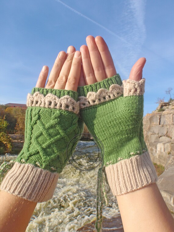 mittens and fingerless gloves