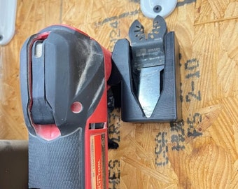 Oscillating Multi Tool Wall Mount Compatible W/ Milwaukee M12 + M18 Fuel (2526-20 / 2836-20)