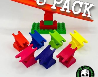 Track Hinge Adapter Duplo & Hot Wheels (5 PACK)