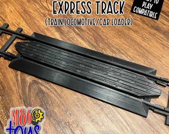 Loco-Loader Express Track - Locomotive de train / Chargeur de voitures - Compatible Lionel Ready