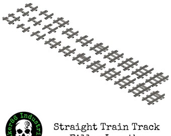 Straight Filler Train Tracks - Lengths 25mm - 140mm - Lionel Ready to play Compatible