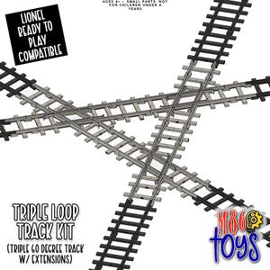 Triple Loop Thrill Expansion Kit - Lionel Ready To Play Compatible