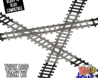 Triple Loop Thrill Expansion Kit - Lionel Ready To Play Compatible