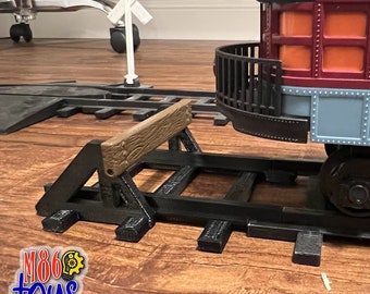 Railroad Bumper Train Track - Lionel Ready to play Compatible