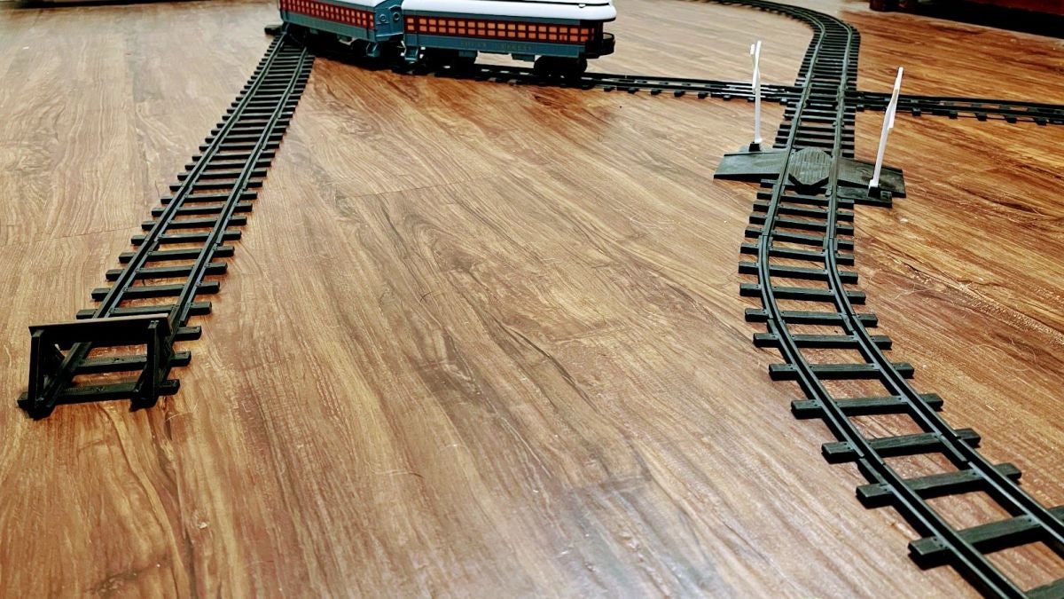 Crisscross Train Track 3D Printed Lionel Ready to Play Etsy
