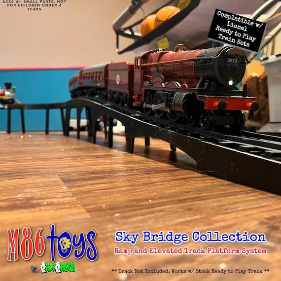 Elevated Platform Double Ramp – Sky Bridge Accessory for Ready to