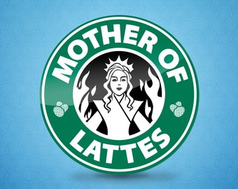 Mother Of Lattes Sticker