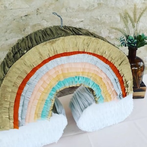 Terracotta Rainbow Pinata