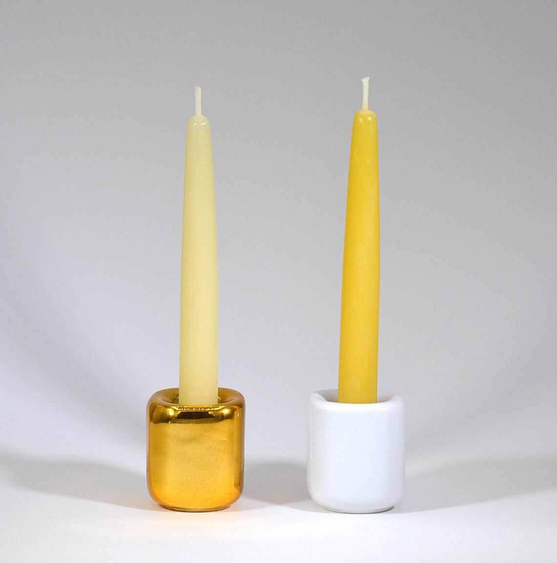 CHIME CANDLE HOLDER 1 Candle Gift Set Ceramic Candle Etsy