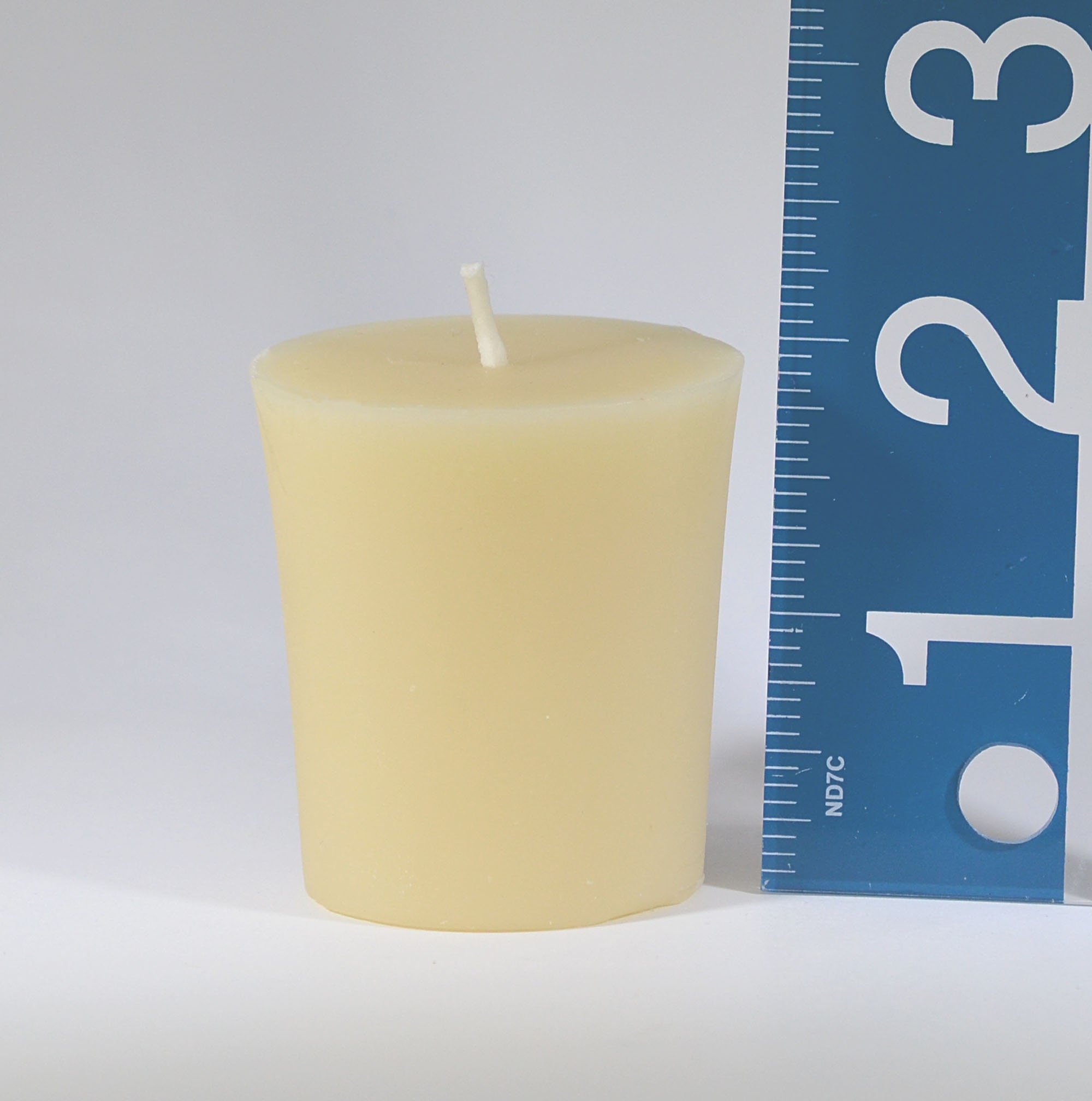 WHITE BEESWAX CANDLE 14 Pack White Beeswax Votive Standard Etsy