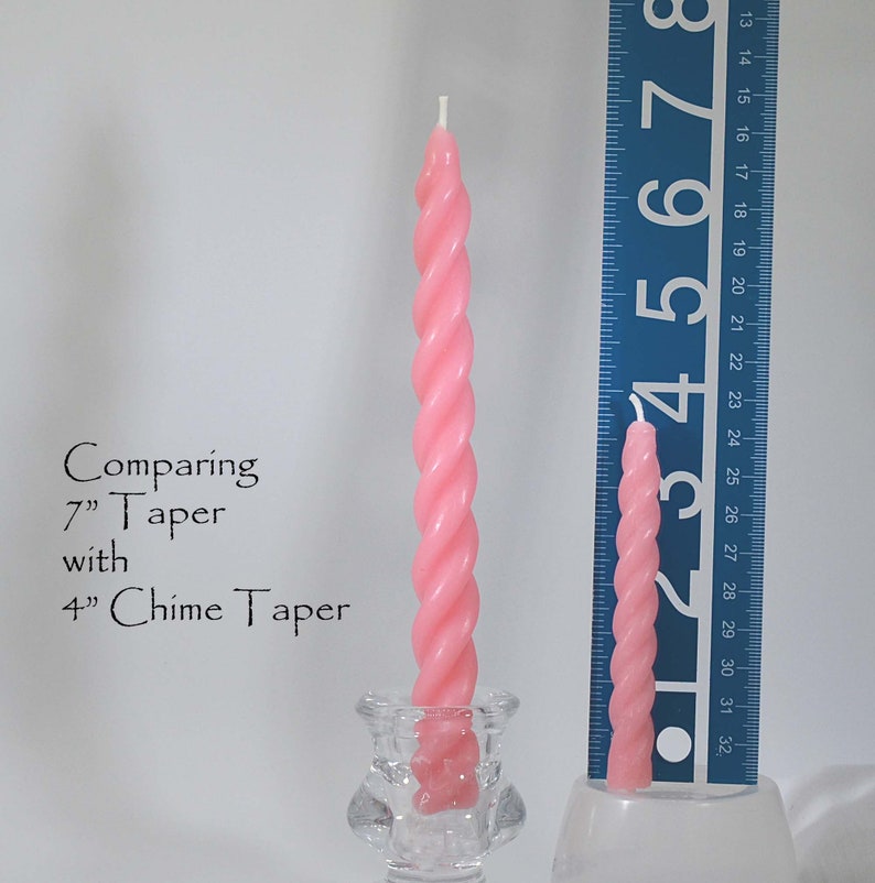 Beeswax Taper Candle 7 White Beeswax Candle Ivory Etsy