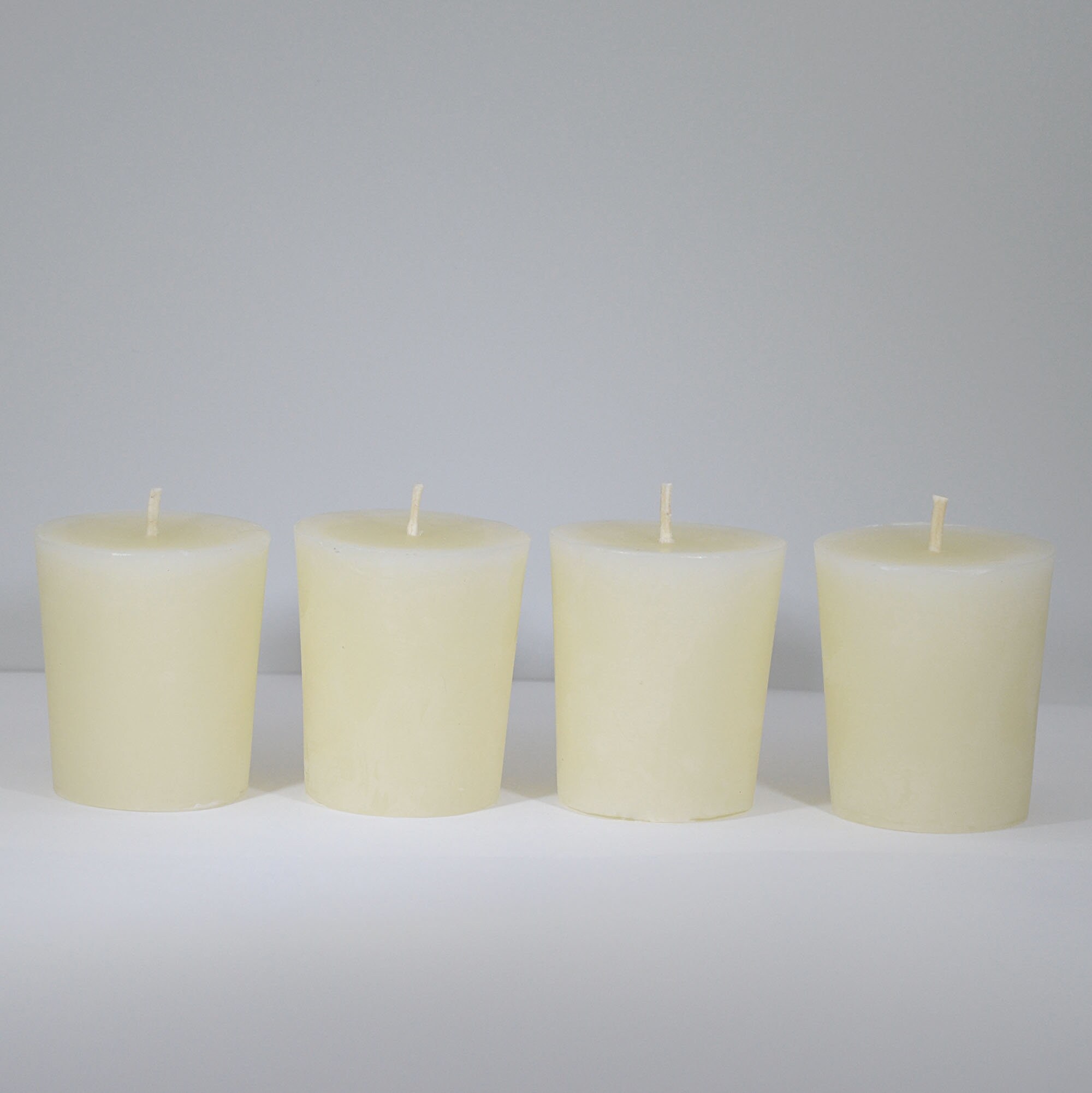 WHITE BEESWAX CANDLE 14 Pack White Beeswax Votive Standard Etsy