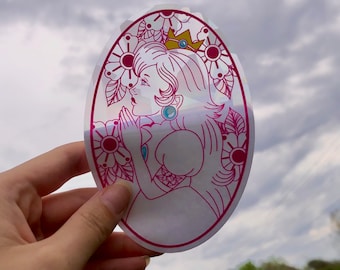 Videojuego Peachy Princess Vidriera - Rainbow Maker