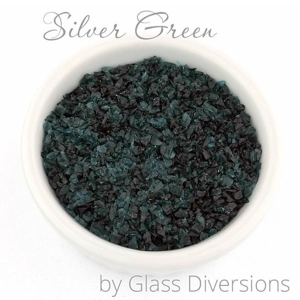 Silver Green Frit COE 96