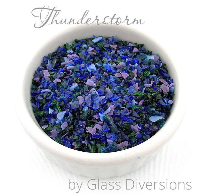 Thunderstorm Frit Blend COE 96