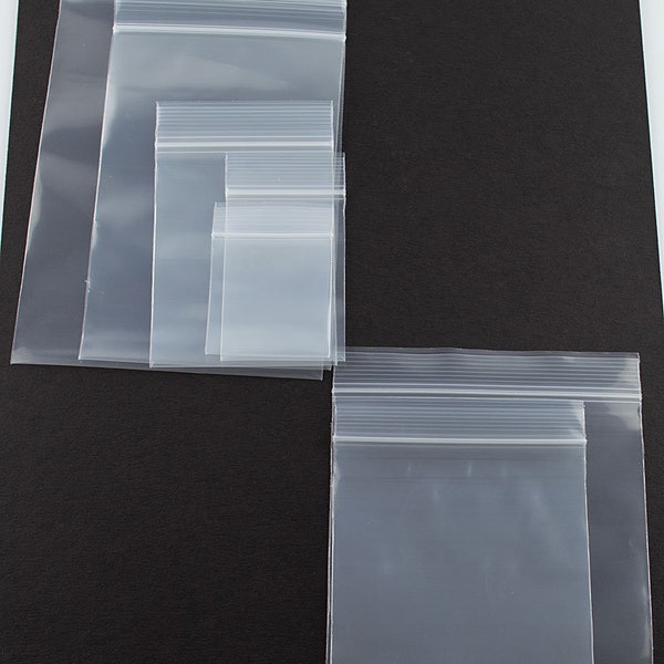 Frit Storage Resealable Plastic Bags 4 mil