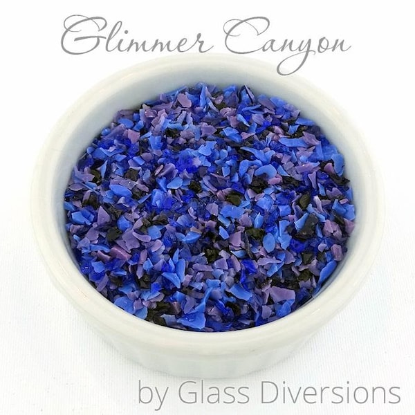 Glimmer Canyon Frit Blend  COE 96