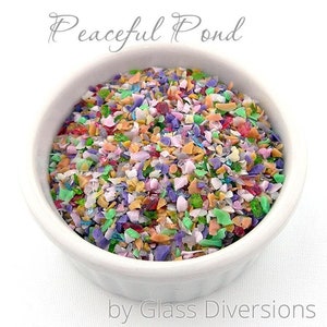 Peaceful Pond Frit Blend COE 96