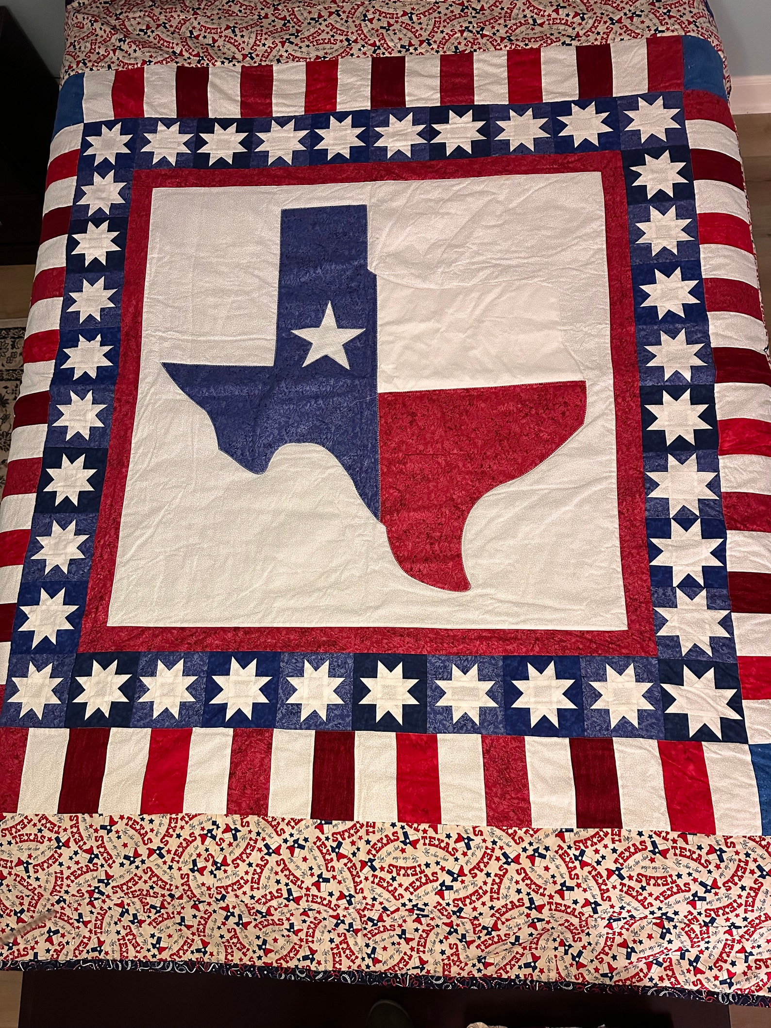 TEXAS Quilt... Show Your Pride Etsy