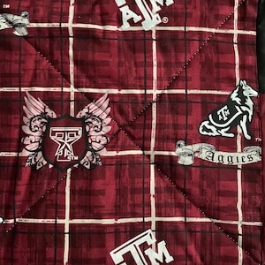 Texas A&M Aggie baby quilt